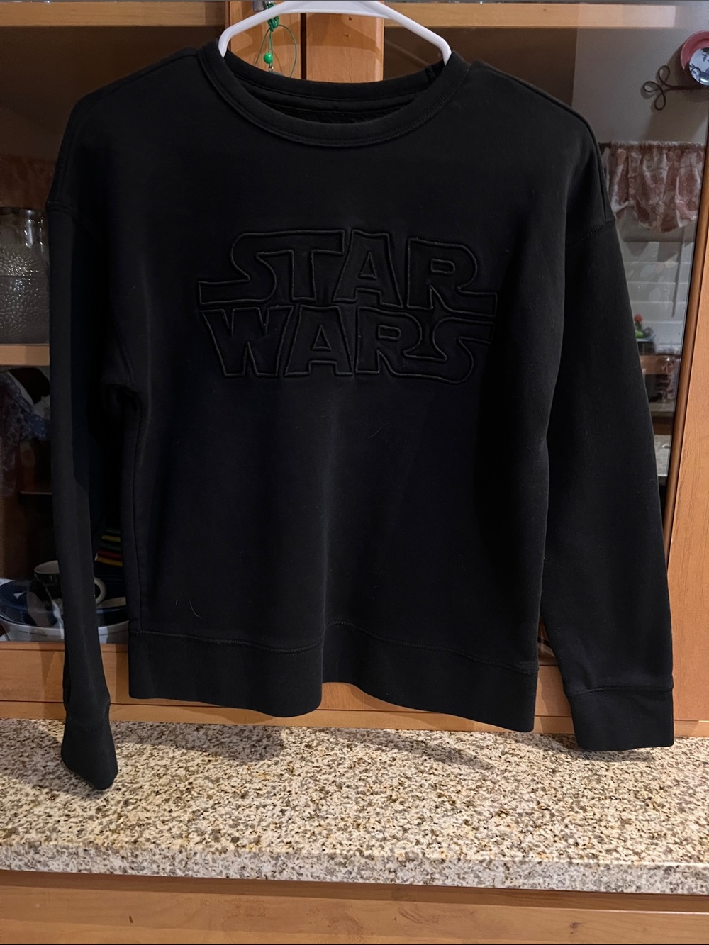 Star Wars Kids Black Crewneck Sweatshirt